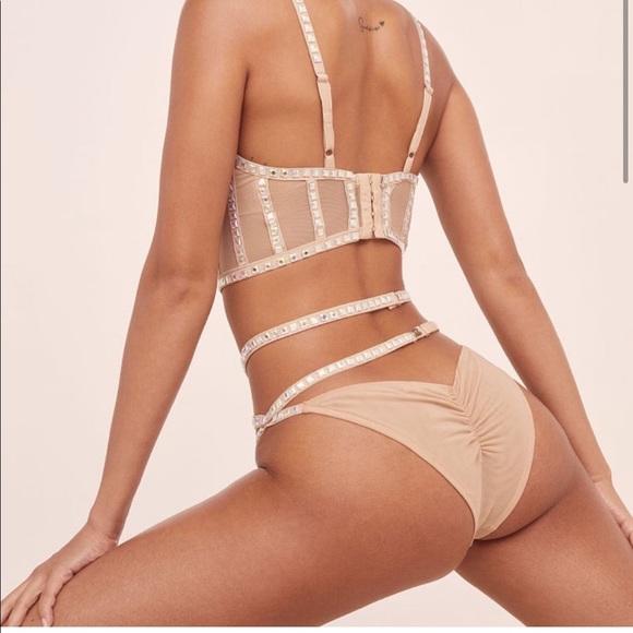 For Love & Lemons Jackpot High-Waist Panty - Picture 2 of 3